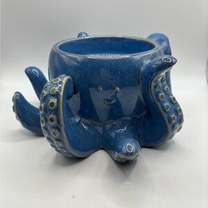 Bath Body Works Candle Holder Octopus Three Wick Ceramic Large